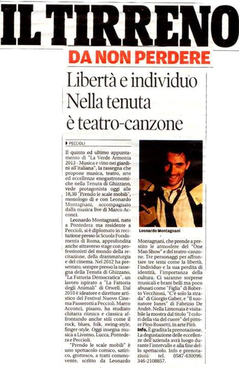 Il Tirreno 2013 Montagnani