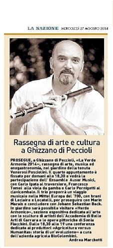 La Nazione 27 agosto 2014